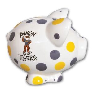 LSU Tigers Team Logo Piggy Bank